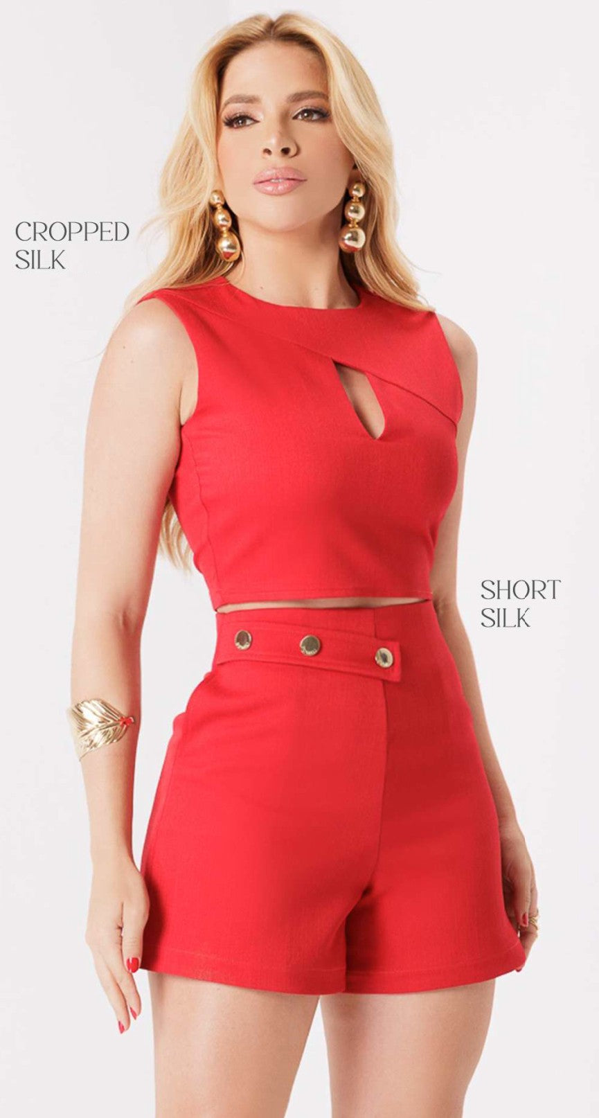Cropped "Silk"