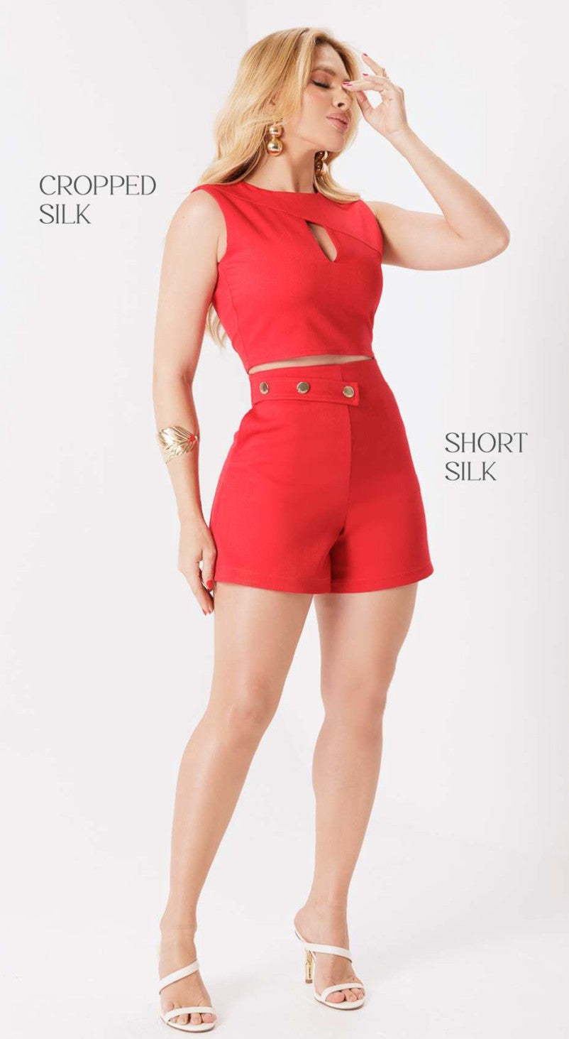 Cropped "Silk"